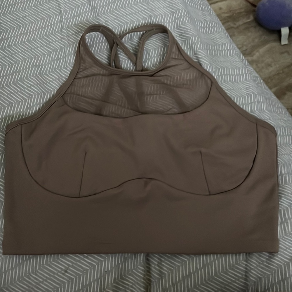 Popflex Celeste  Mesh Bralette in leafless tree and black